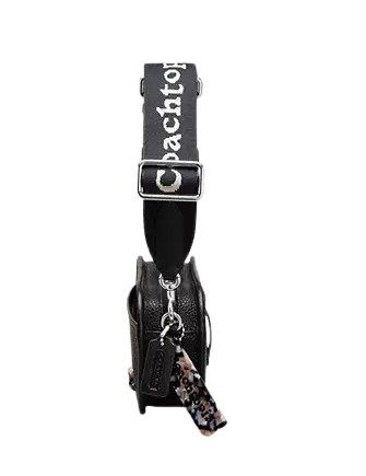 Coach Crossbody Belt Bag In Coachtopia Leather Black