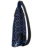 Coach Dominic Sling Pack In Signature Denim Deep Blue