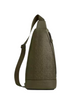 Coach Dominic Sling Pack In Signature Leather Olive Drab
