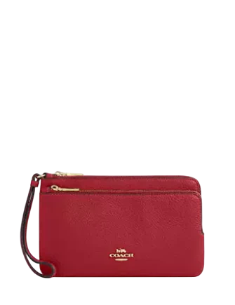 Coach Double Zip Wallet