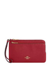 Coach Double Zip Wallet