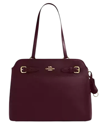 Coach Easton Tote Bag Dark Wine