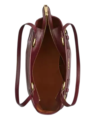Coach Easton Tote Bag Dark Wine