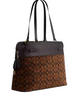 Coach Easton Tote Bag In Signature Chenille Truffle