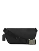 Coach Elias Belt Bag In Signature Canvas Chalk Black