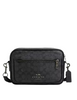 Coach Elias Crossbody In Signature Canvas Charcoal Black