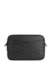 Coach Elias Crossbody In Signature Canvas Charcoal Black