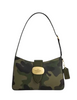 Coach Eliza Shoulder Bag With Zipper Closure And Camo Print