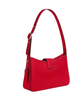 Coach Eliza Shoulder Bag With Zipper Closure Bold Red
