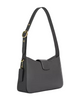 Coach Eliza Shoulder Bag With Zipper Closure Charcoal