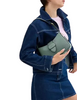 Coach Eliza Shoulder Bag With Zipper Closure Sage