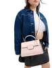 Coach Eliza Top Handle With Leather Covered Closure Blush