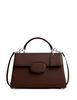 Coach Eliza Top Handle With Leather Covered Closure Maple