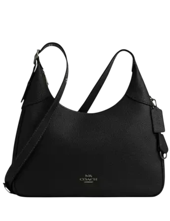 Coach Ella Shoulder Bag Black