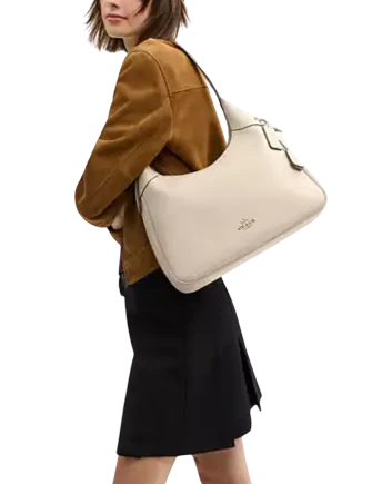 Coach Ella Shoulder Bag Oat