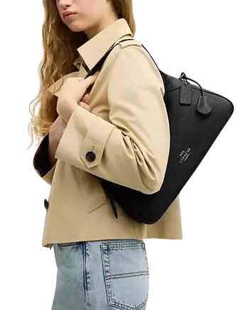 Coach Ella Small Shoulder Bag Black