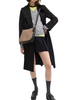 Coach Ellie File Bag In Signature Canvas Tan Black