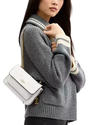 Coach Elodie Crossbody Bag 18 Chalk