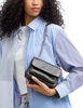 Coach Elodie Crossbody Bag 18 In Loved Leather Black Brown
