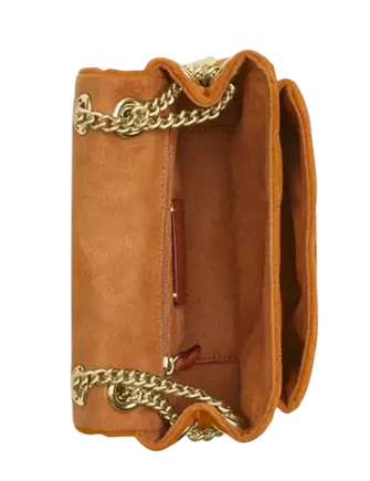 Coach Elodie Crossbody Bag 18 With Quilting Marigold