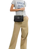 Coach Elodie Crossbody Bag 24 In Signature Canvas Walnut Black