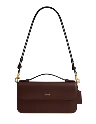 Coach Elora Top Handle Crossbody Bag Maple
