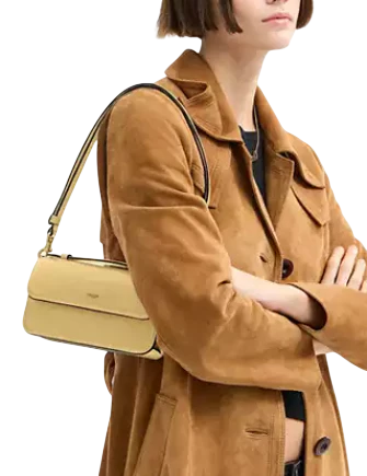 Coach Elora Top Handle Crossbody Bag Vanilla