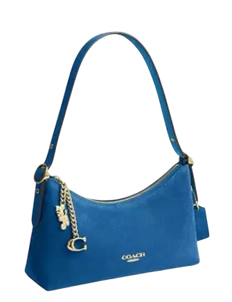 Coach Emeilia Shoulder Bag Blue Jay