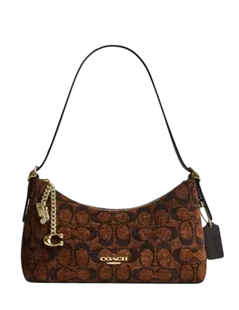 Coach Emeilia Shoulder Bag In Signature Chenille