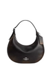 Coach Emily Shoulder Bag In Loved Leather Brown Black