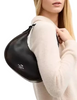 Coach Emily Shoulder Bag In Loved Leather Brown Black