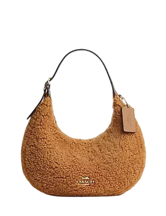 Coach Emily Shoulder Bag In Shearling