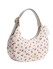Coach Emily Shoulder Bag With Cherry Print Chalk