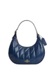 Coach Emily Shoulder Bag With Quilting Deep Blue