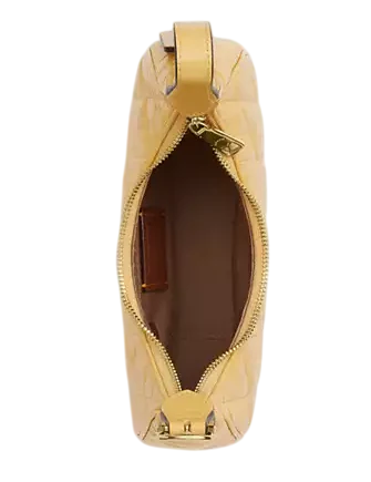 Coach Emily Shoulder Bag With Quilting Soft Yellow