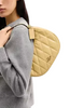 Coach Emily Shoulder Bag With Quilting Soft Yellow