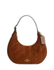 Coach Emily Shoulder Bag With Quilting Warm Brown