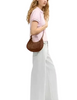 Coach Emily Shoulder Bag With Quilting Warm Brown