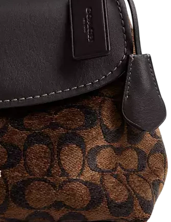 Coach Emory Top Handle Bag In Signature Chenille Truffle