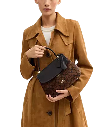 Coach Emory Top Handle Bag In Signature Chenille | Brixton Baker