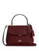 Coach Emory Top Handle Bag Maroon