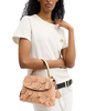 Coach Emory Top Handle Bag With Floral Applique Light Pink