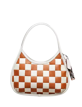 Coach Ergo Bag In Checkerboard Upcrafted Leather