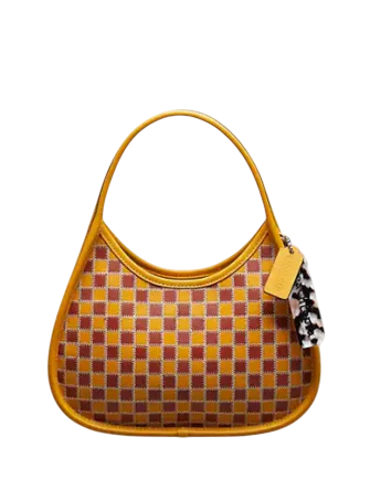 Coach Ergo Bag In Checkerboard Upcrafted Leather