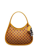 Coach Ergo Bag In Checkerboard Upcrafted Leather Buttercup Rust