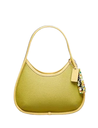 Coach Ergo Bag In Coachtopia Leather Lime Green Sunflower