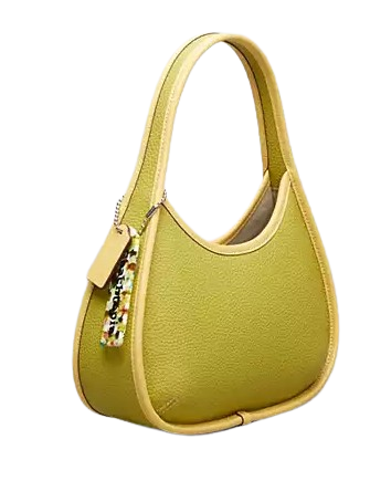 Coach Ergo Bag In Coachtopia Leather Lime Green Sunflower