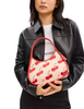 Coach Ergo Bag In Coachtopia Leather With Cherry Print Cloud