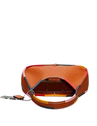 Coach Ergo Bag In Coachtopia Leather With Colorful Binding Burnished Amber