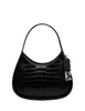 Coach Ergo Bag In Croc Embossed Coachtopia Leather Black